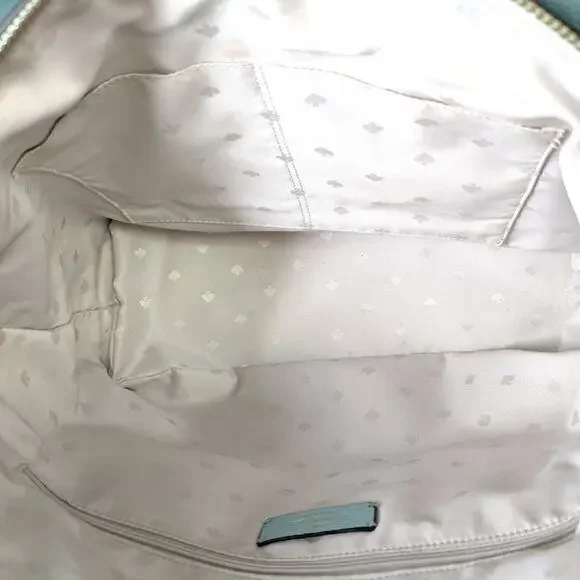 Kate Spade Monet Turquoise Leather Shoulder Bag - Picture 7 of 9